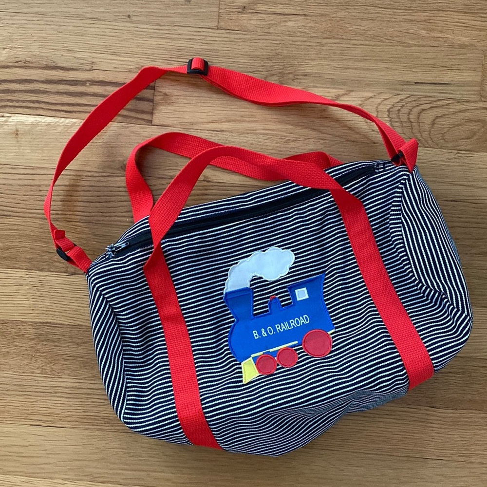B&O Railroad kid bag